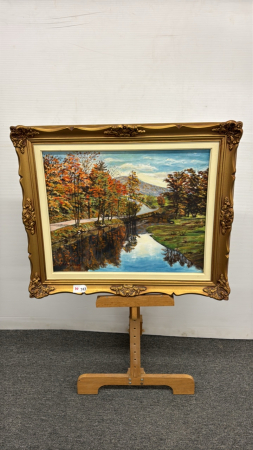 "Scenic Drive" Painting on Board