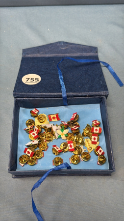 Quantity of Canadian Flag Lapel Pins