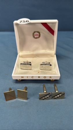 (3) Pair of Cufflinks