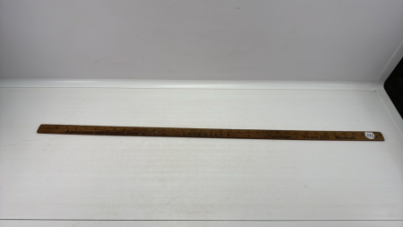Lockhart's Funeral Service Yard Stick