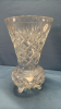 (2) 9in Glass Vases - 4