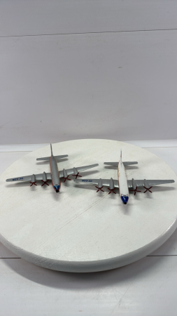 (2) Dinky Britannia Airplanes