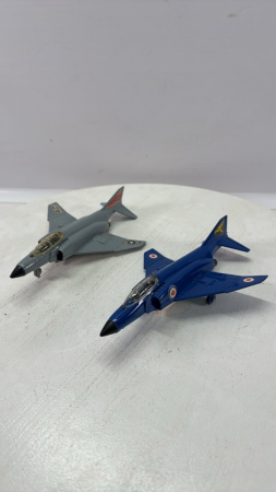 (2) Dinky Fighter Planes