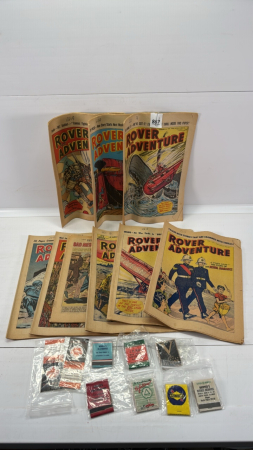(8) 1960's Rover & Adventure Magazines