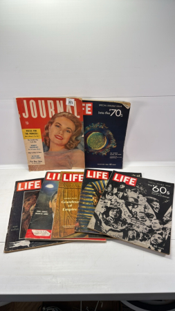 (6) Life Magazines from the 60's & 70's