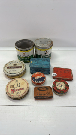 Quantity of Tins