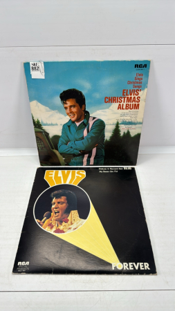 (2) Elvis Presley Records