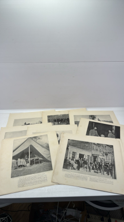 13 Prints from Photographic History of Civil War