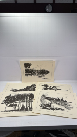 (5) 1970's Super Test Prints