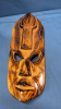 (2) Carved Wooden Masks - 4
