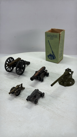Metal Cannon Lot