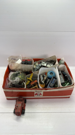 Large Quantity of Small Dinky Toy Parts