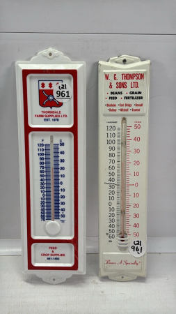(2) Thermometers
