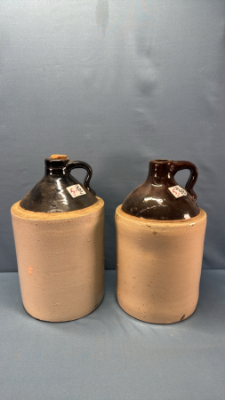 (2) Crockery Jugs