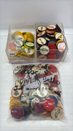 Large Quantity of Jello Car Coins