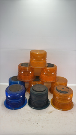 (9) Strobe Light Covers