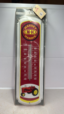 27in Massey Harris Metal Thermometer