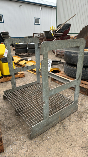 Galvanized Skid for Moving Tanks Etc.