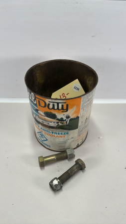 Quantity of 3/4in x 3in Bolts with Locking Nuts