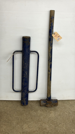 Sledge Hammer & Post Pounder