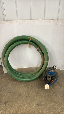 GSW 1/3HP Pump w/Approx. 15ft of 2in Hose