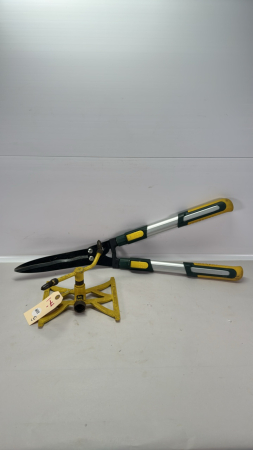 John Deere Lawn Sprinkler & Extendable Pruners