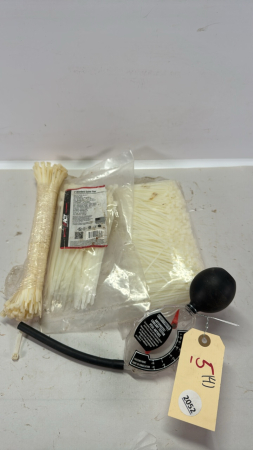 Assortment of Cable Ties & Anti Freeze Tester