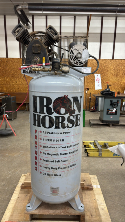 Iron Horse 60 Gallon Air Compressor