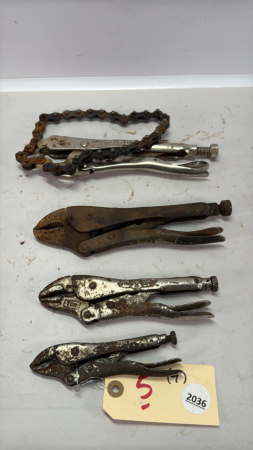 Vise Grip Lot