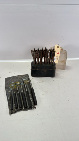 6PC Punch Set & 14 PC Wood Speedbor Bit Set