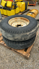 2 -10.00-20 Tires on 8 Bolt Rims -See Note