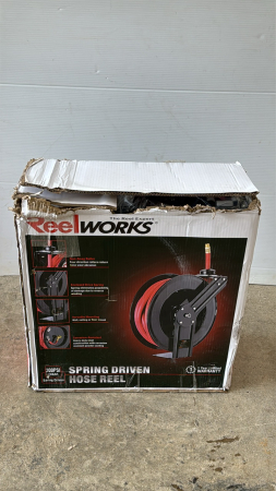 REELWORKS SPRING DRIVEN HOSE REEL