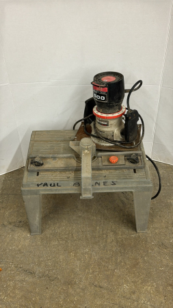 Craftsman Router w/Plastic Router Table