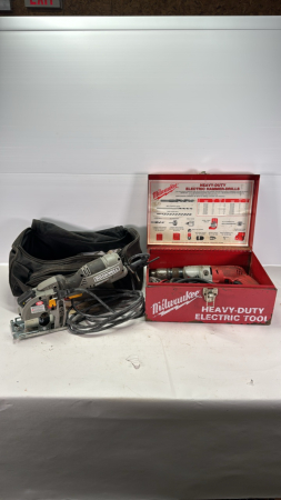Milwaukee Hammer Drill & Rockwell Versacut