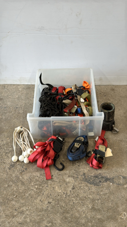 QUANTITY OF RATCHET STRAPS