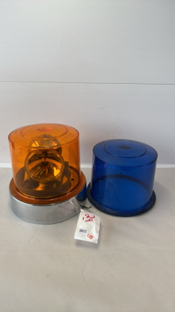 AMBER STROBE LIGHT & EXTRA BLUE COVER