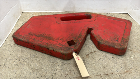 MASSEY FERGUSON COMBINE WEIGHT