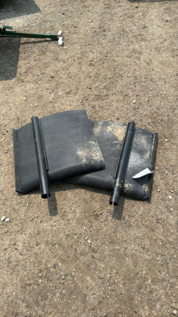PAIR OF POLY QUARTER FENDERS FOR TRUCK