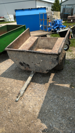 STEEL 48IN X 48IN ATV DUMP TRAILER