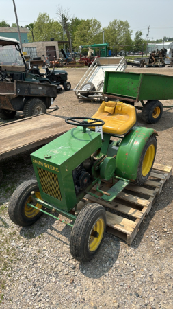 NOT RUNNING; HOMEBILT JOHN DEERE GARDEN TRACTOR
