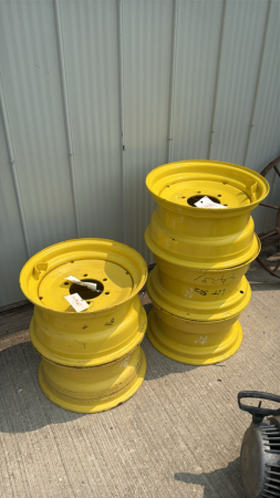 (5) 6-BOLT 15IN RIMS