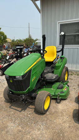 JOHN DEERE 1023E DIESEL 4WD HYDRO COMPACT TRACTOR