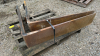 Set of 10in Wide Forklift Forks -48in Long - 2