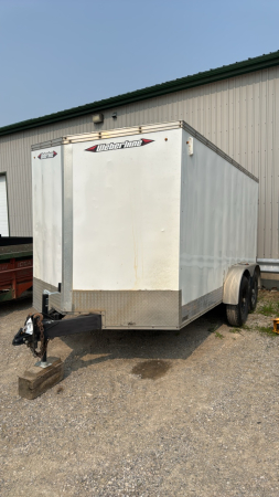 2021 WEBERLANE 14FT TANDEM ENCLOSED INSULATED TRAILER