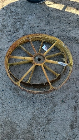 Pair of Steel Wheels