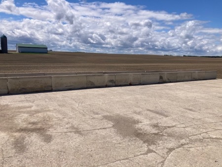 OFFSITE: LOT OF 10 CEMENT BUNK FEEDERS
