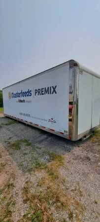 OFFSITE: 28FT VAN BODY WITH ROLL UP DOOR