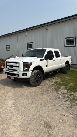 2011 FORD F250 XLT CREW CAB 4WD DIESEL TRUCK