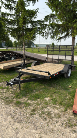 2020 CANADA TRAILERS 6FT X 10FT SINGLE AXLE UTILITY TRAILER