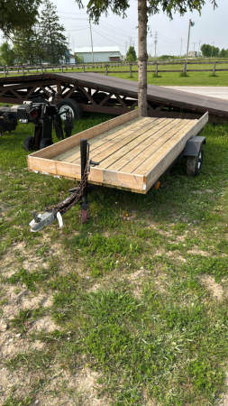 10FT X 4FT SINGLE AXLE UTILITY TRAILER